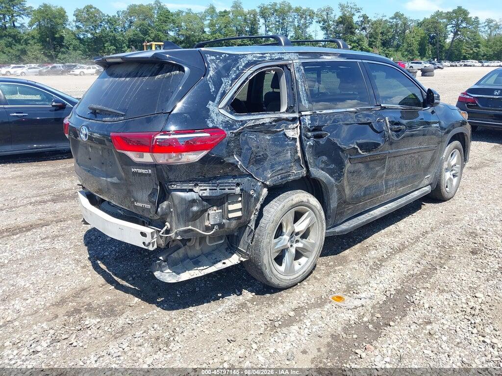 5TDDGRFHXJS047727 2018 TOYOTA HIGHLANDER HYBRID photo no. 4
