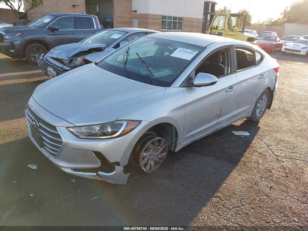 5NPD74LF0JH263372 2018 HYUNDAI ELANTRA photo no. 2
