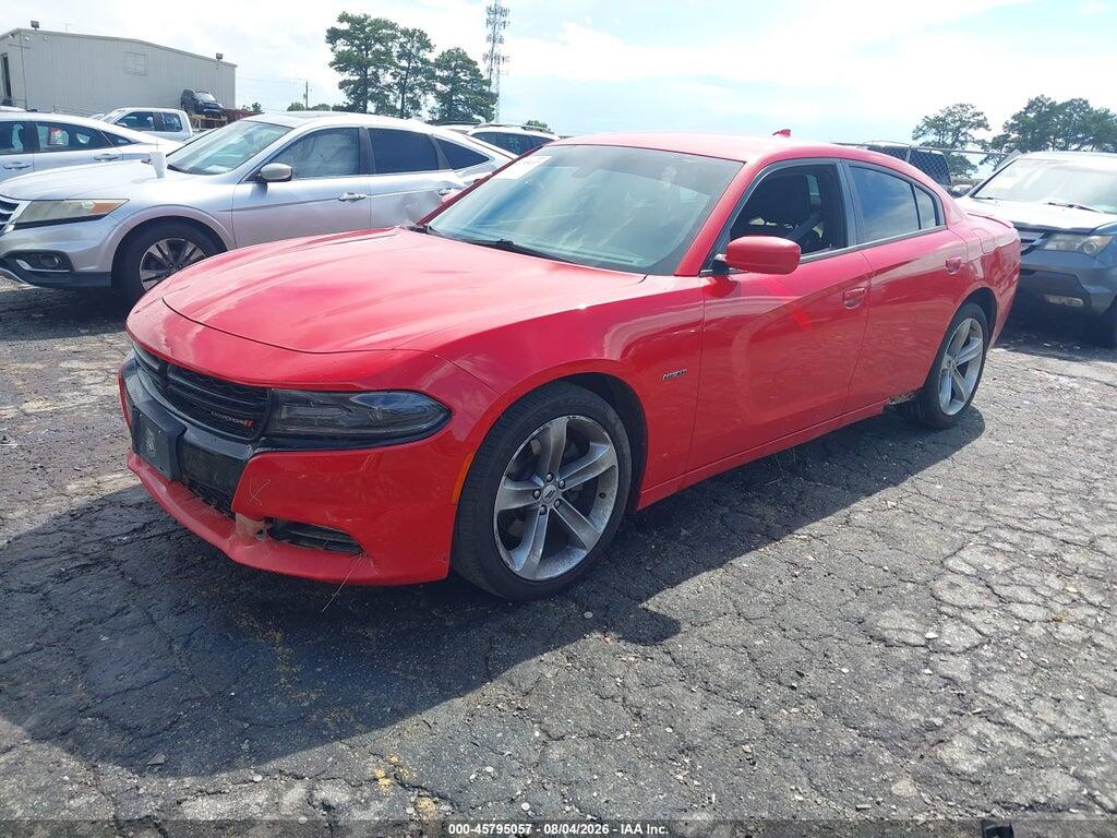 2C3CDXCTXJH128862 2018 DODGE CHARGER photo no. 2