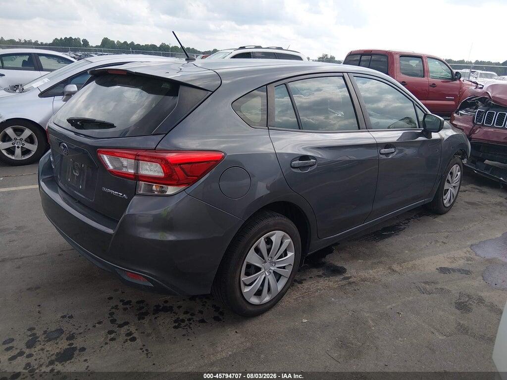 4S3GTAA65J1726673 2018 SUBARU IMPREZA photo no. 4