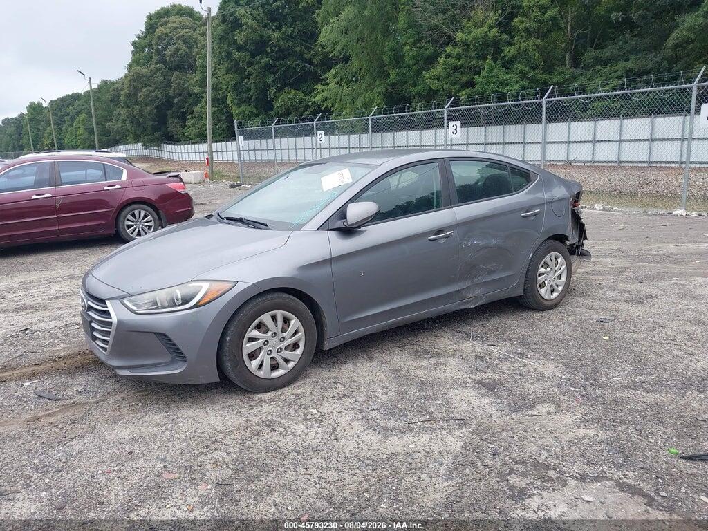 5NPD74LF1JH321702 2018 HYUNDAI ELANTRA photo no. 2