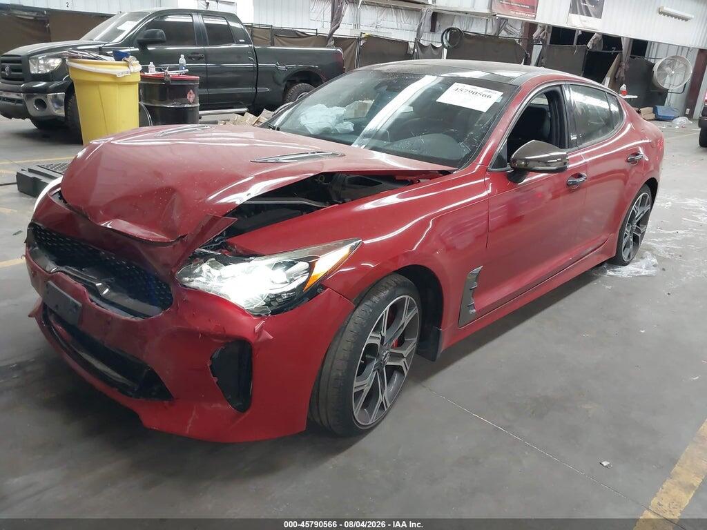 KNAE55LC9J6019944 2018 KIA STINGER photo no. 2