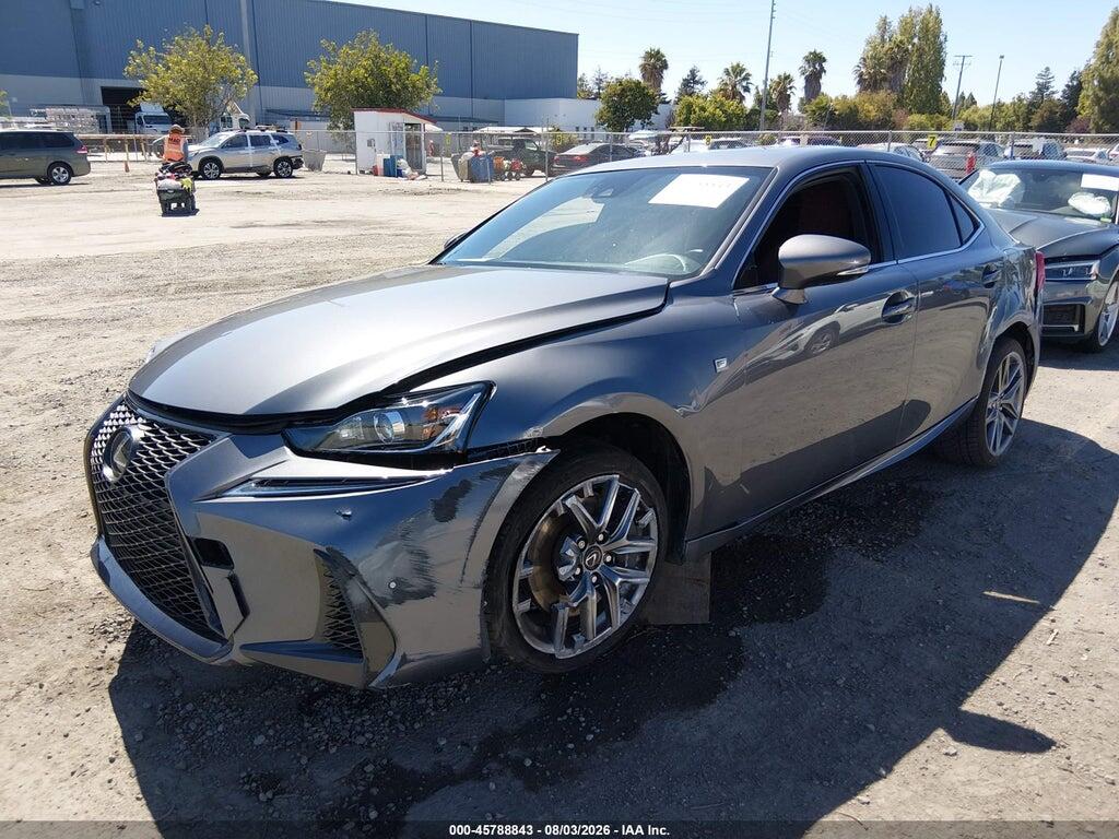 JTHBA1D29J5081705 2018 LEXUS IS 300 photo no. 2