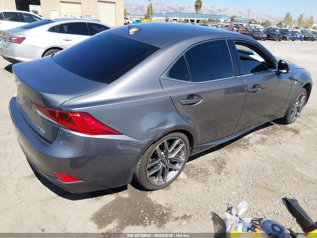 JTHBA1D29J5081705 2018 LEXUS IS 300 photo no. 4