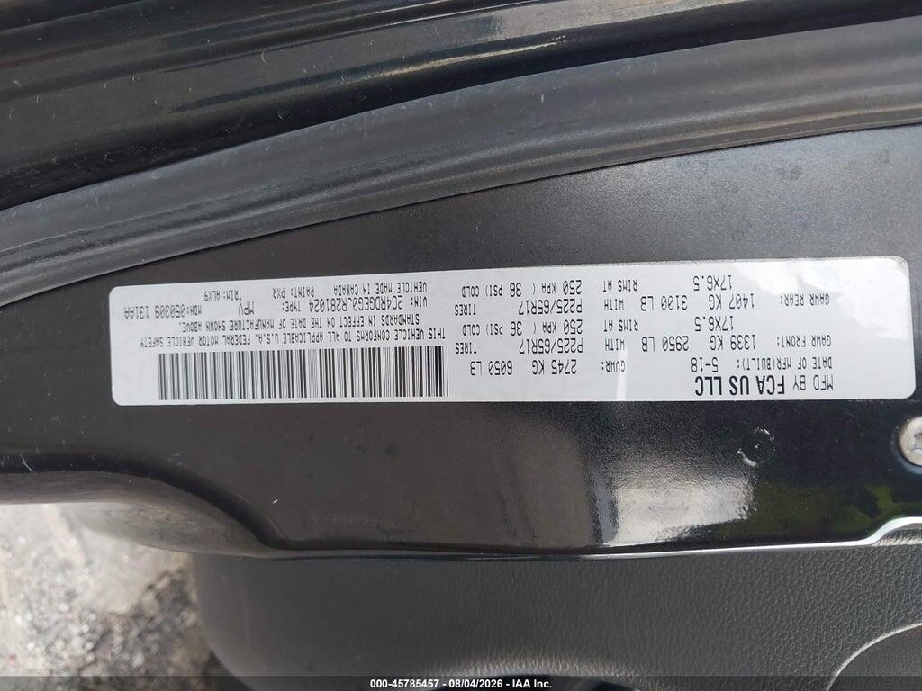 2C4RDGEG0JR281024 2018 DODGE GRAND CARAVAN photo no. 9