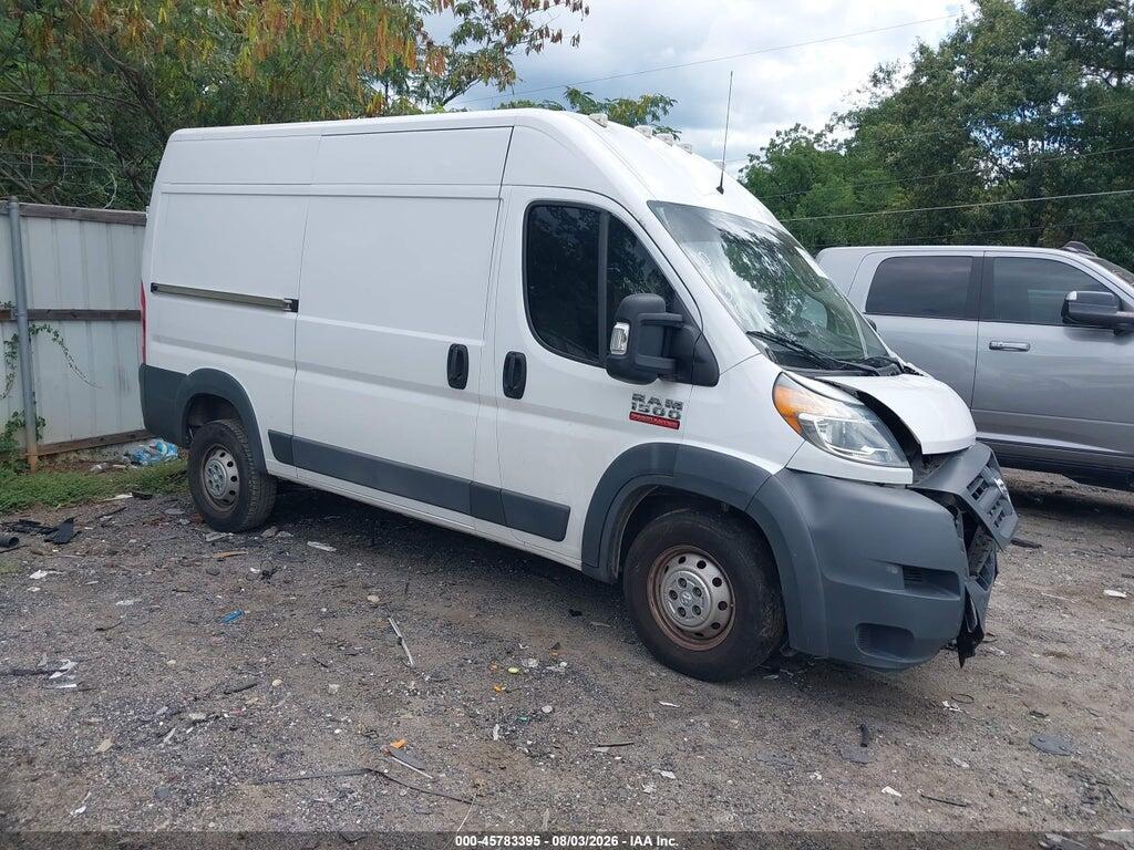 3C6TRVBG2JE110736 2018 RAM PROMASTER 1500 photo no. 1