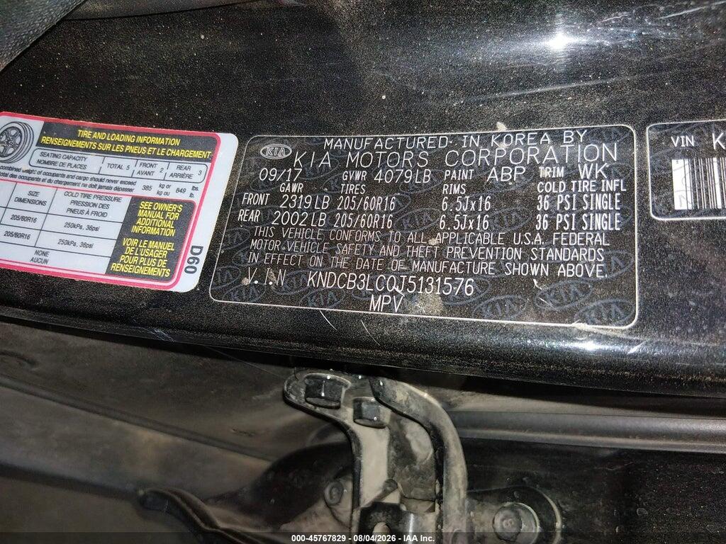 KNDCB3LC0J5131576 2018 KIA NIRO photo no. 9