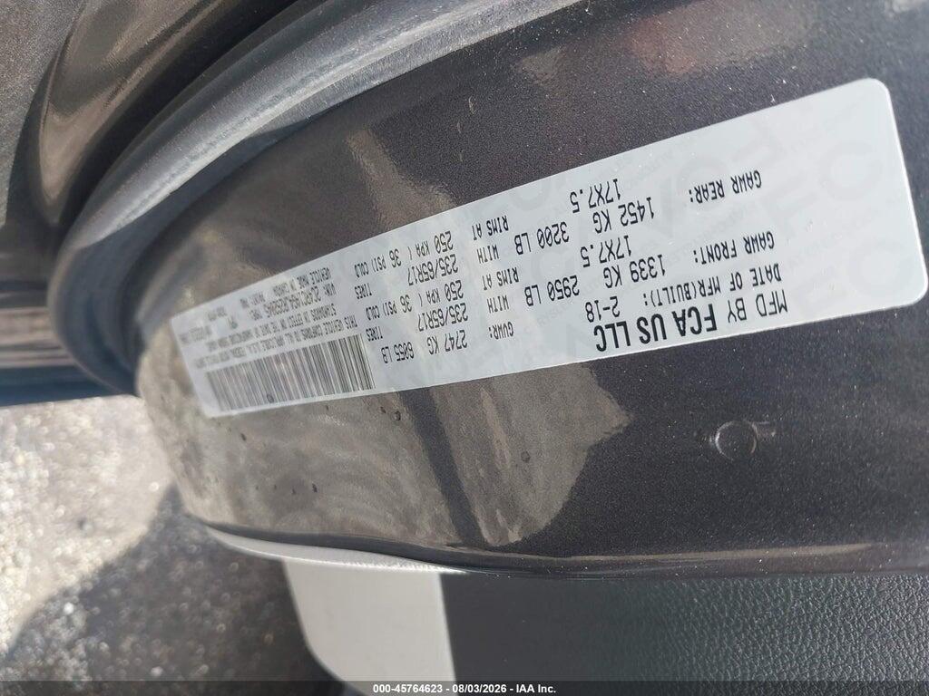 2C4RC1AG4JR262045 2018 CHRYSLER PACIFICA photo no. 9
