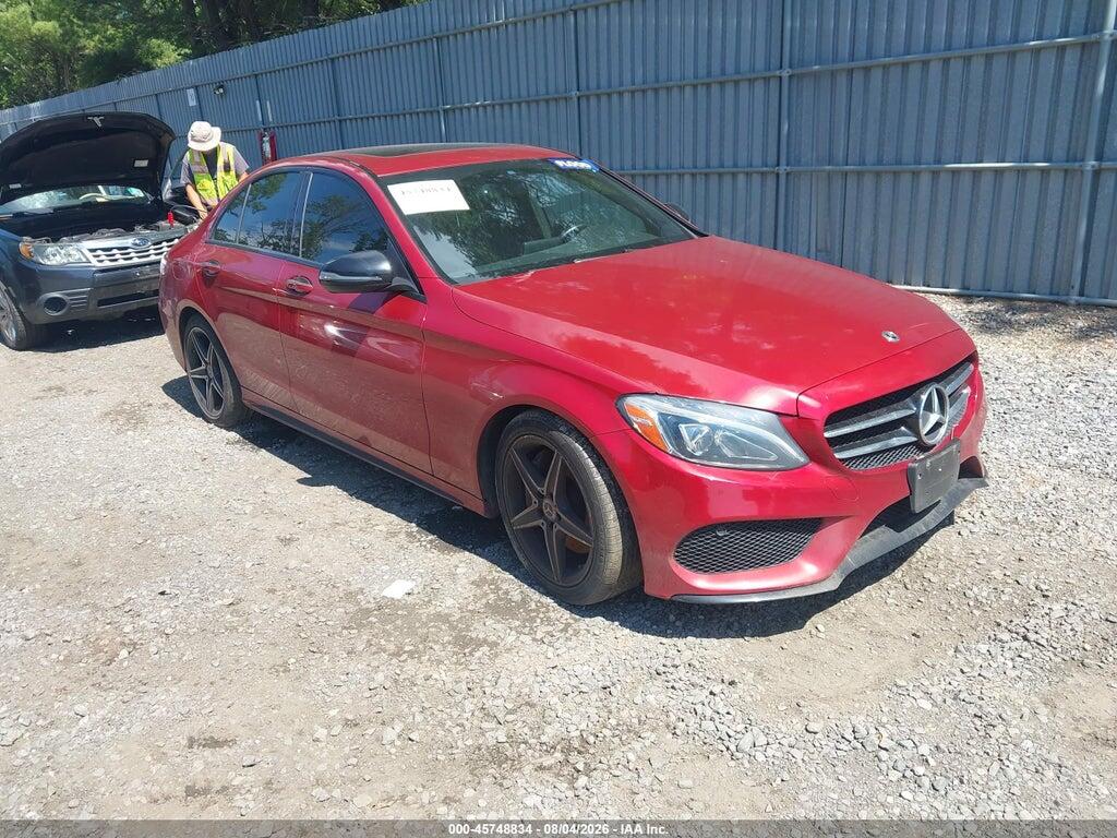 55SWF4KB3JU249876 2018 MERCEDES-BENZ C 300 photo no. 1