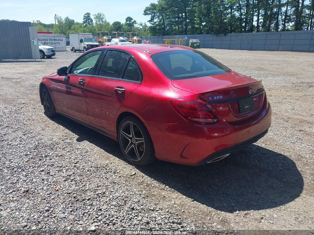 55SWF4KB3JU249876 2018 MERCEDES-BENZ C 300 photo no. 3