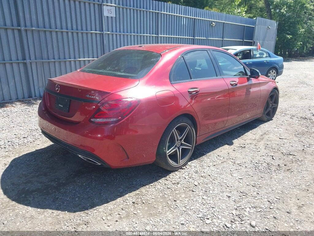 55SWF4KB3JU249876 2018 MERCEDES-BENZ C 300 photo no. 4