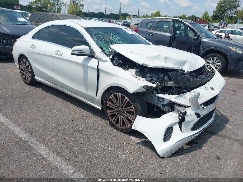 2018 MERCEDES-BENZ CLA 250 WDDSJ4EB6JN659055