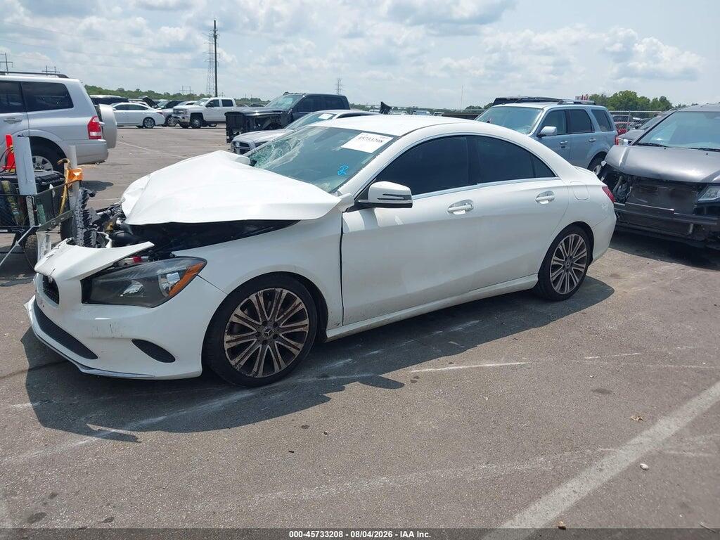 WDDSJ4EB6JN659055 2018 MERCEDES-BENZ CLA 250 photo no. 2