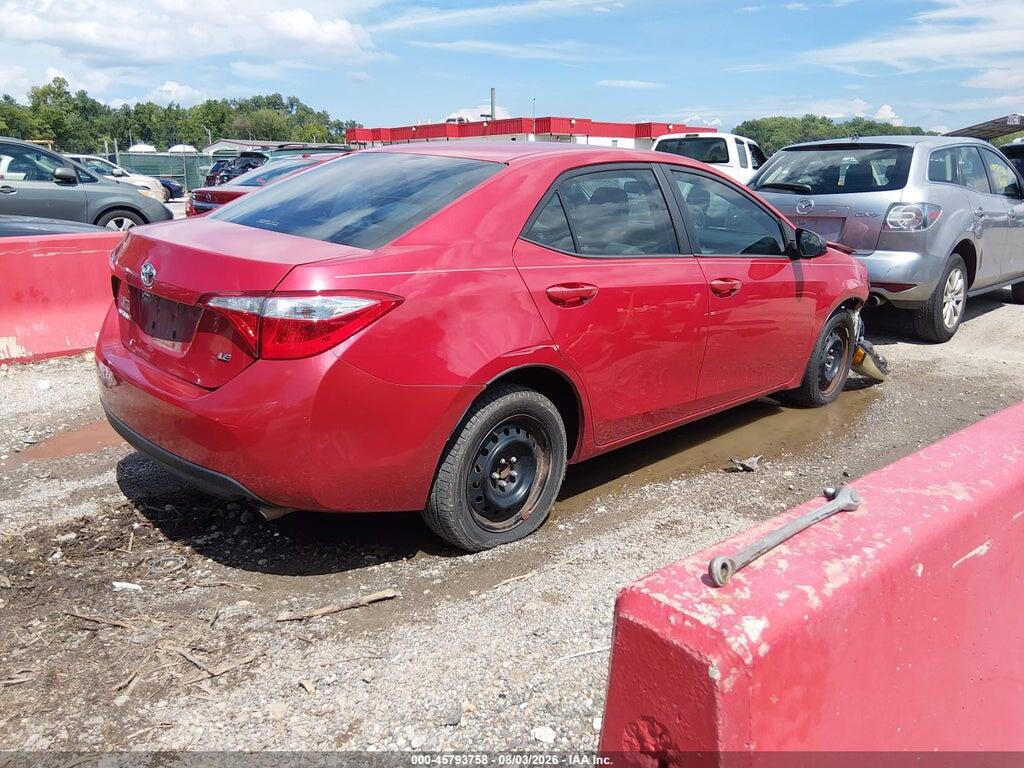 2T1BURHEXGC487385 2016 TOYOTA COROLLA photo no. 4