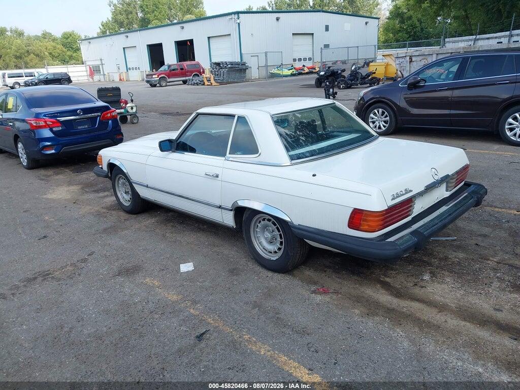 WDBBA45C4FA016851 1985 MERCEDES-BENZ 380 photo no. 3