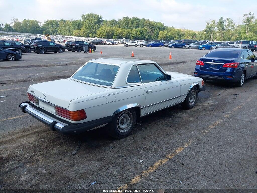 WDBBA45C4FA016851 1985 MERCEDES-BENZ 380 photo no. 4