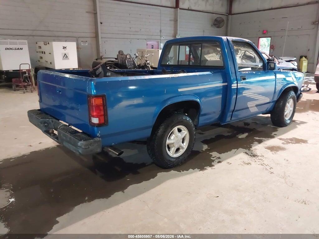 1B7FL26X2PS266989 1993 DODGE DAKOTA photo no. 4