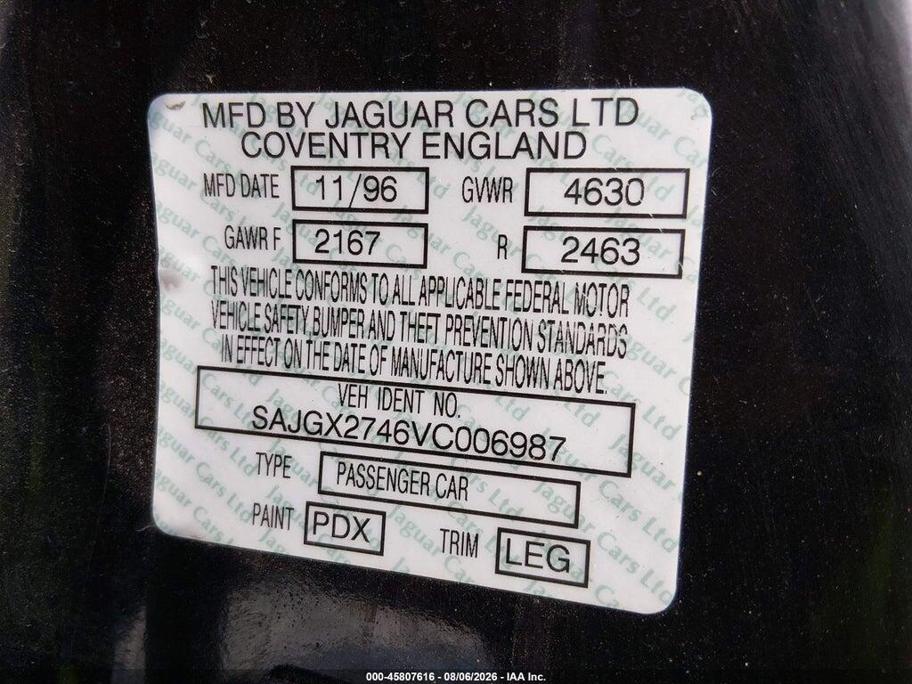 SAJGX2746VC006987 1997 JAGUAR XK8 photo no. 9