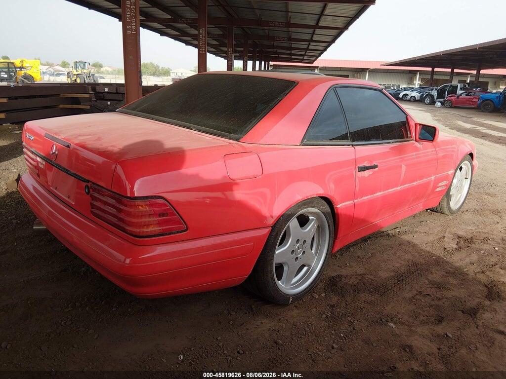 WDBFA67F9WF169880 1998 MERCEDES-BENZ SL 500 photo no. 4