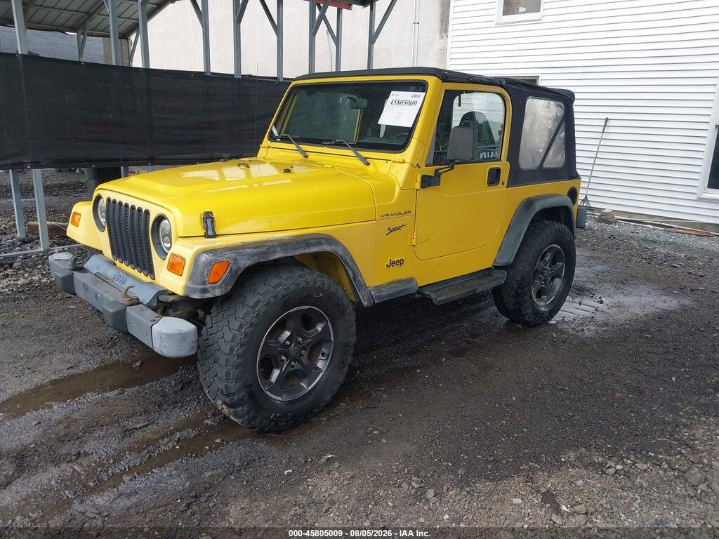 1J4FA29P0YP778217 2000 JEEP WRANGLER photo no. 2