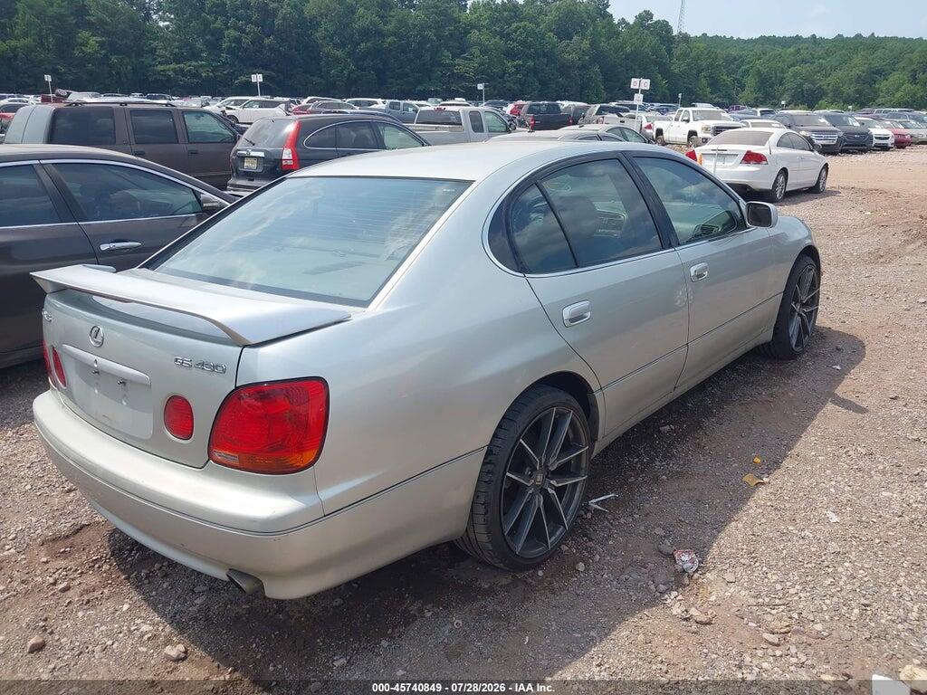 JT8BL69S410001952 2001 LEXUS GS 430 photo no. 4