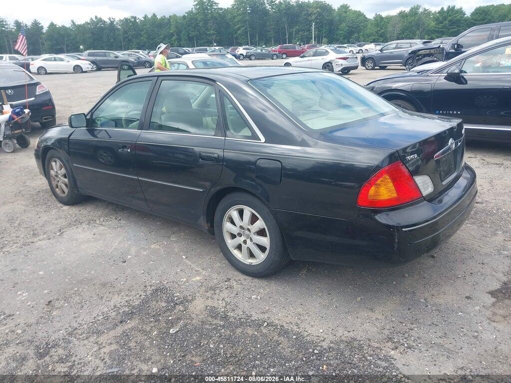 4T1BF28B21U190866 2001 TOYOTA AVALON photo no. 3
