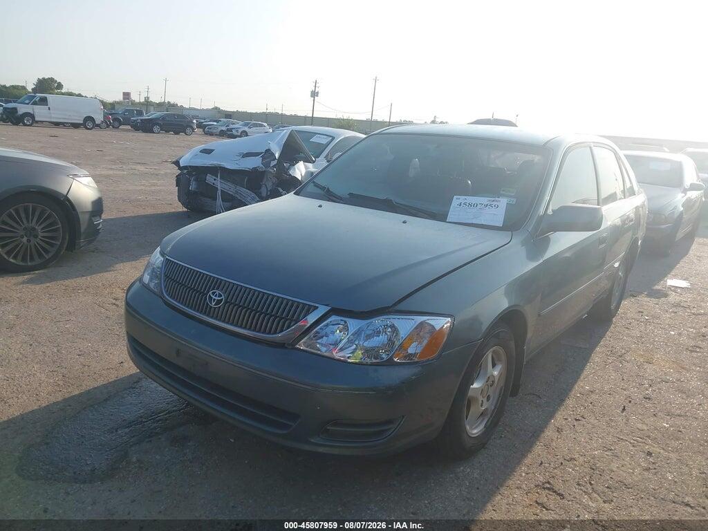 4T1BF28B11U123594 2001 TOYOTA AVALON photo no. 2
