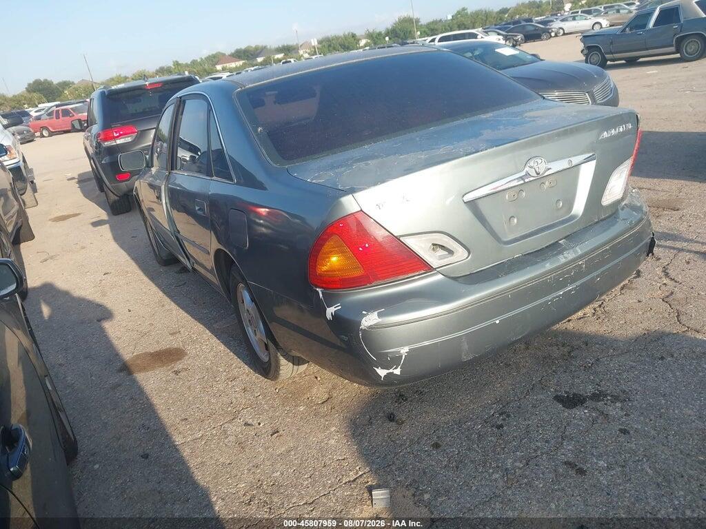 4T1BF28B11U123594 2001 TOYOTA AVALON photo no. 3