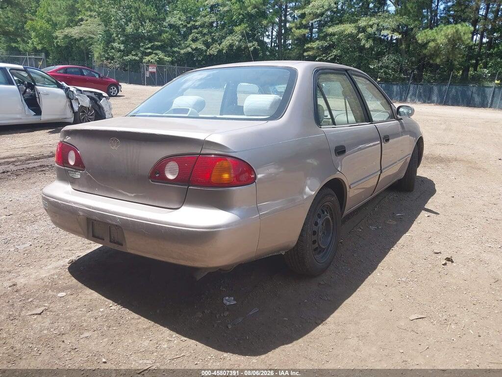 2T1BR12E11C506750 2001 TOYOTA COROLLA photo no. 4