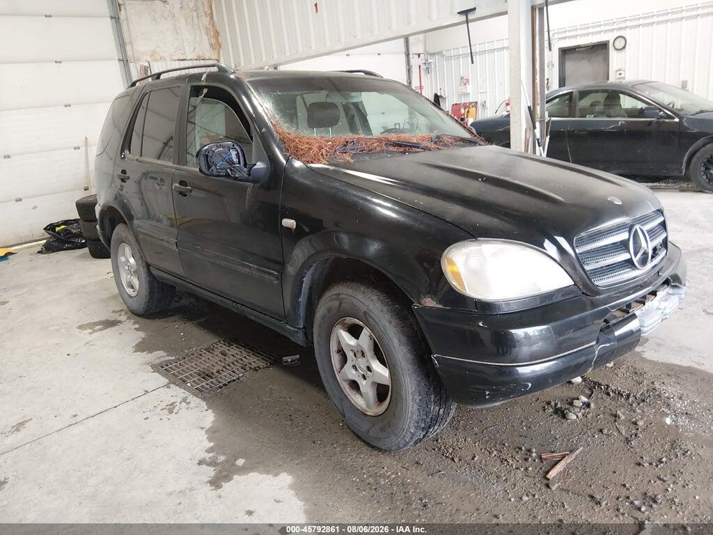 2001 MERCEDES-BENZ ML 4JGAB54E31A257727