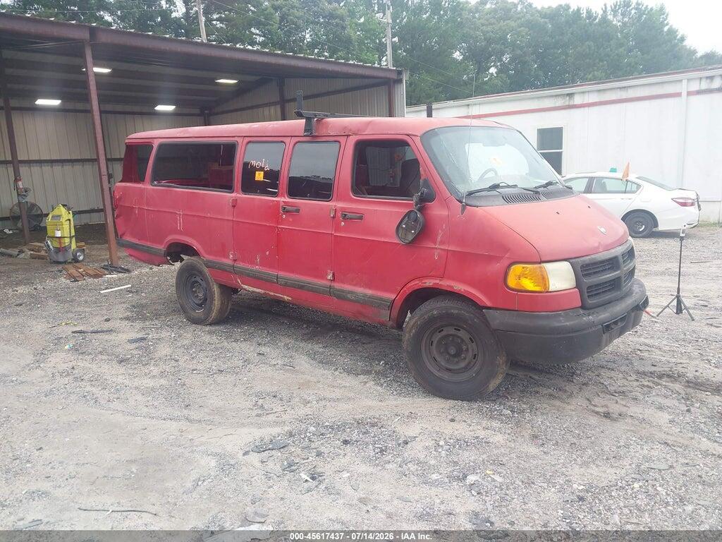 2001 DODGE RAM WAGON 3500 2B5WB35Z71K549720