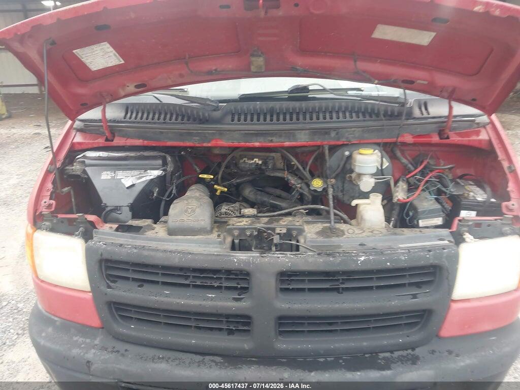 2B5WB35Z71K549720 2001 DODGE RAM WAGON 3500 photo no. 10