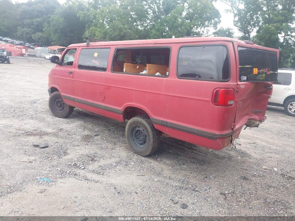 2B5WB35Z71K549720 2001 DODGE RAM WAGON 3500 photo no. 3