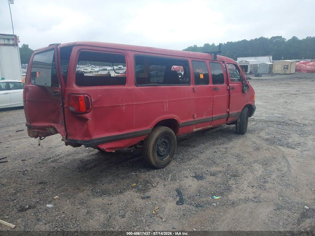 2B5WB35Z71K549720 2001 DODGE RAM WAGON 3500 photo no. 4