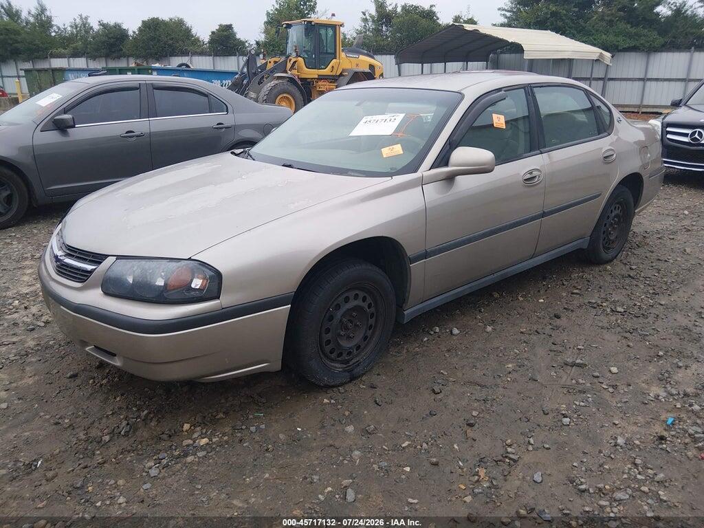 2G1WF52E529359716 2002 CHEVROLET IMPALA photo no. 2