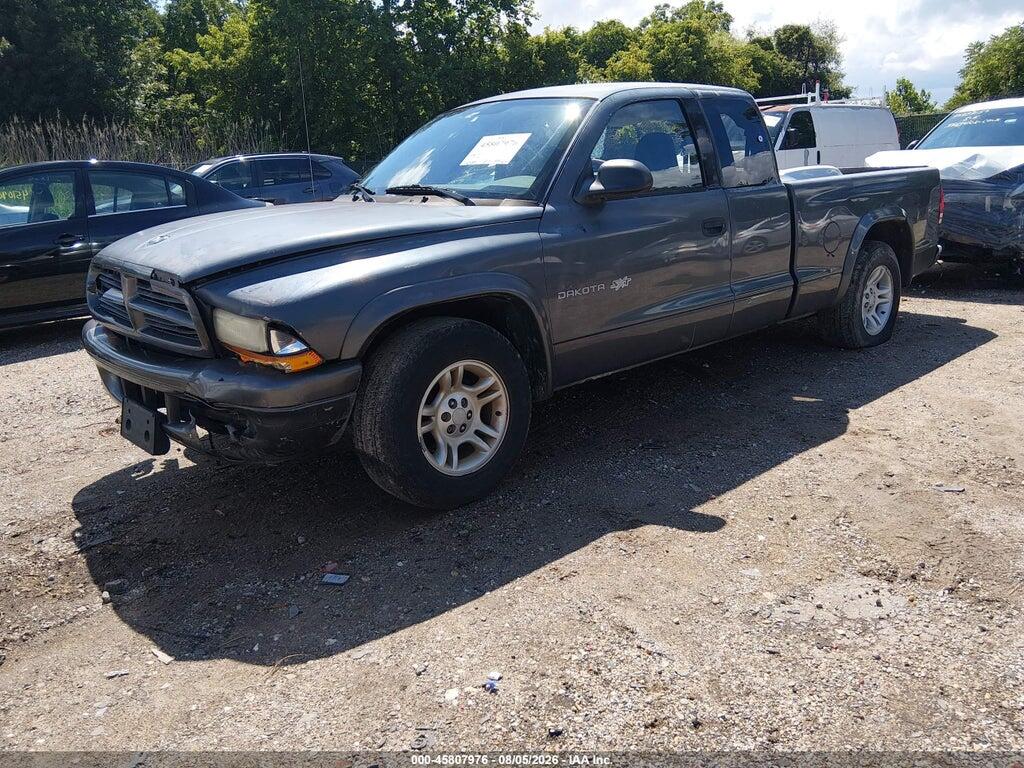 1B7GL12X32S598601 2002 DODGE DAKOTA photo no. 2
