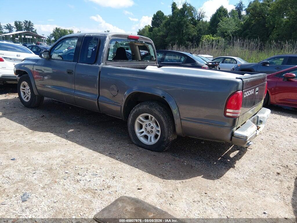 1B7GL12X32S598601 2002 DODGE DAKOTA photo no. 3