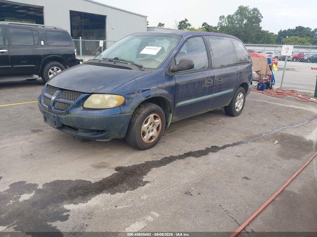1B4GP25392B739316 2002 DODGE CARAVAN photo no. 2