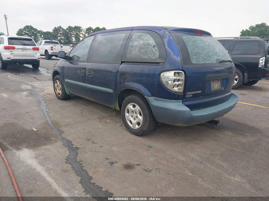 1B4GP25392B739316 2002 DODGE CARAVAN photo no. 3