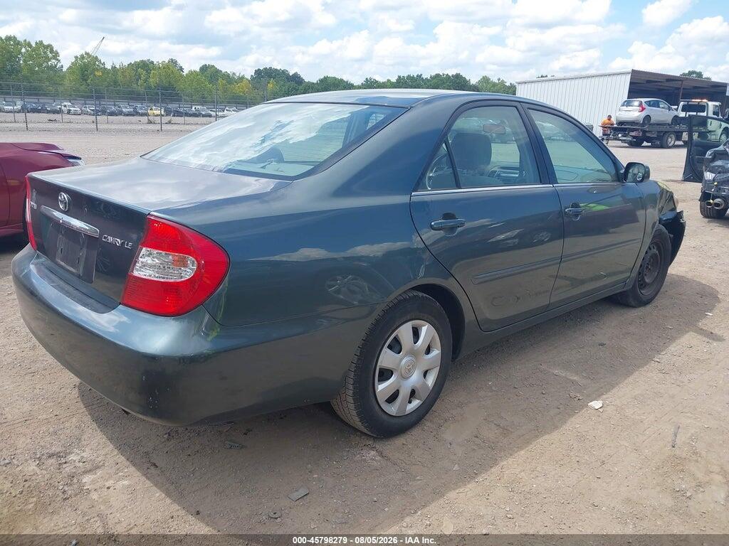 4T1BE32K72U542259 2002 TOYOTA CAMRY photo no. 4
