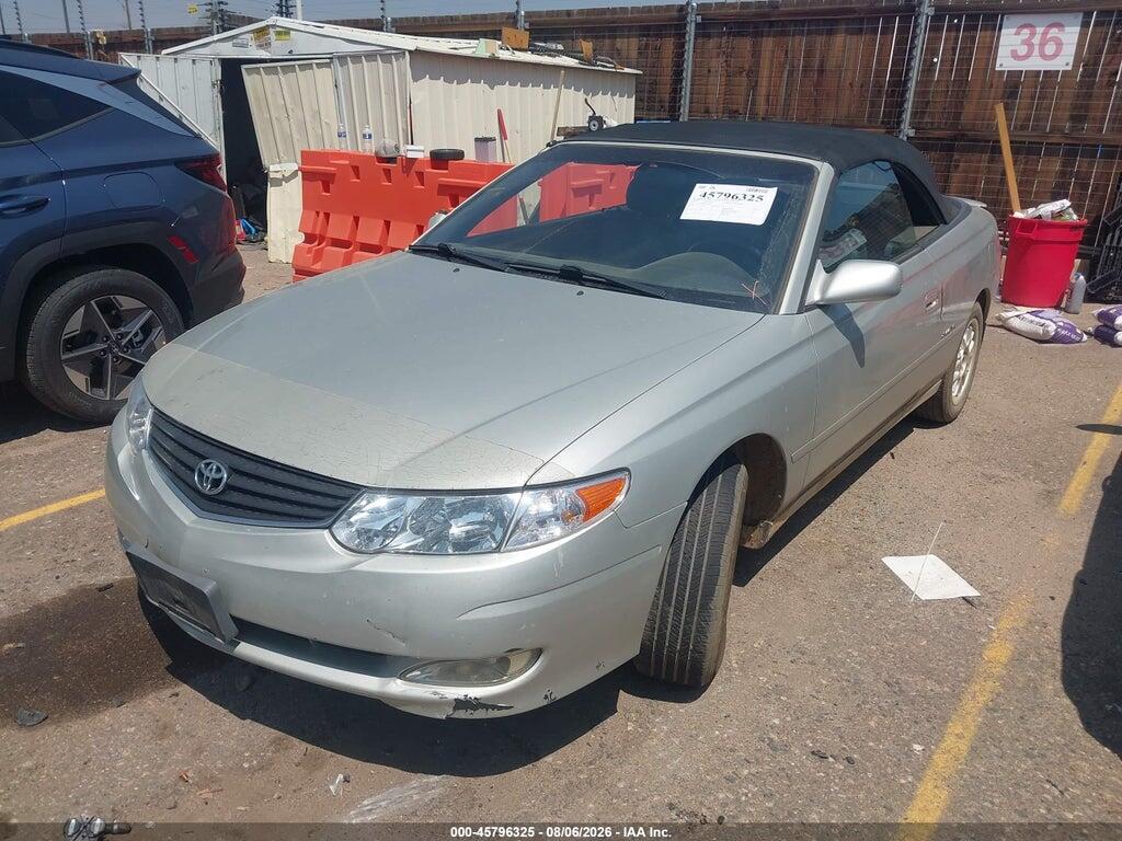 2T1FF28P22C602025 2002 TOYOTA CAMRY SOLARA photo no. 2