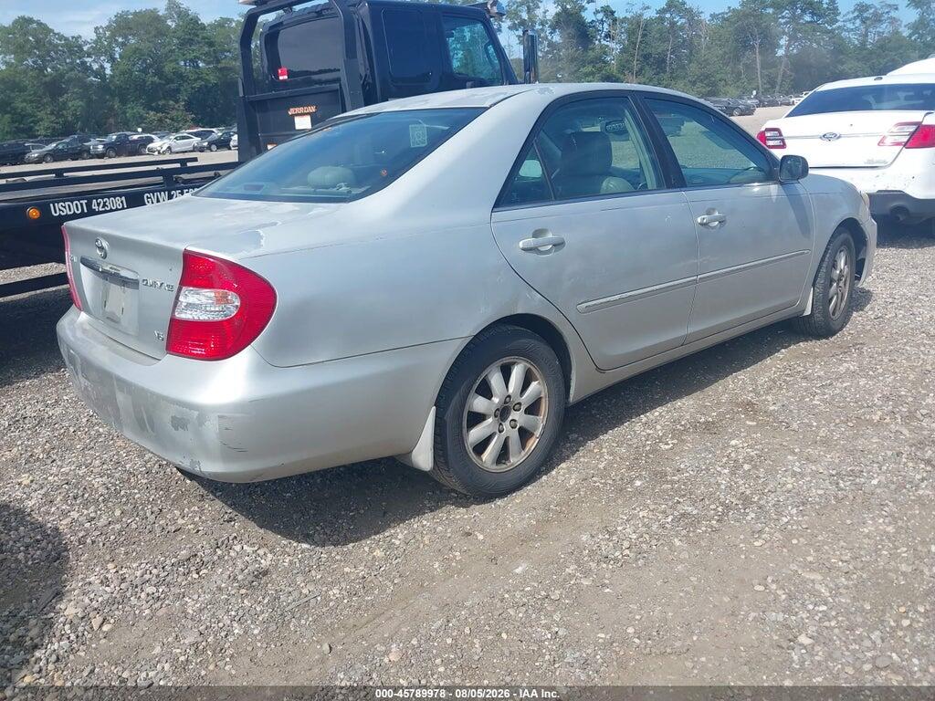 4T1BF30KX2U536908 2002 TOYOTA CAMRY photo no. 4