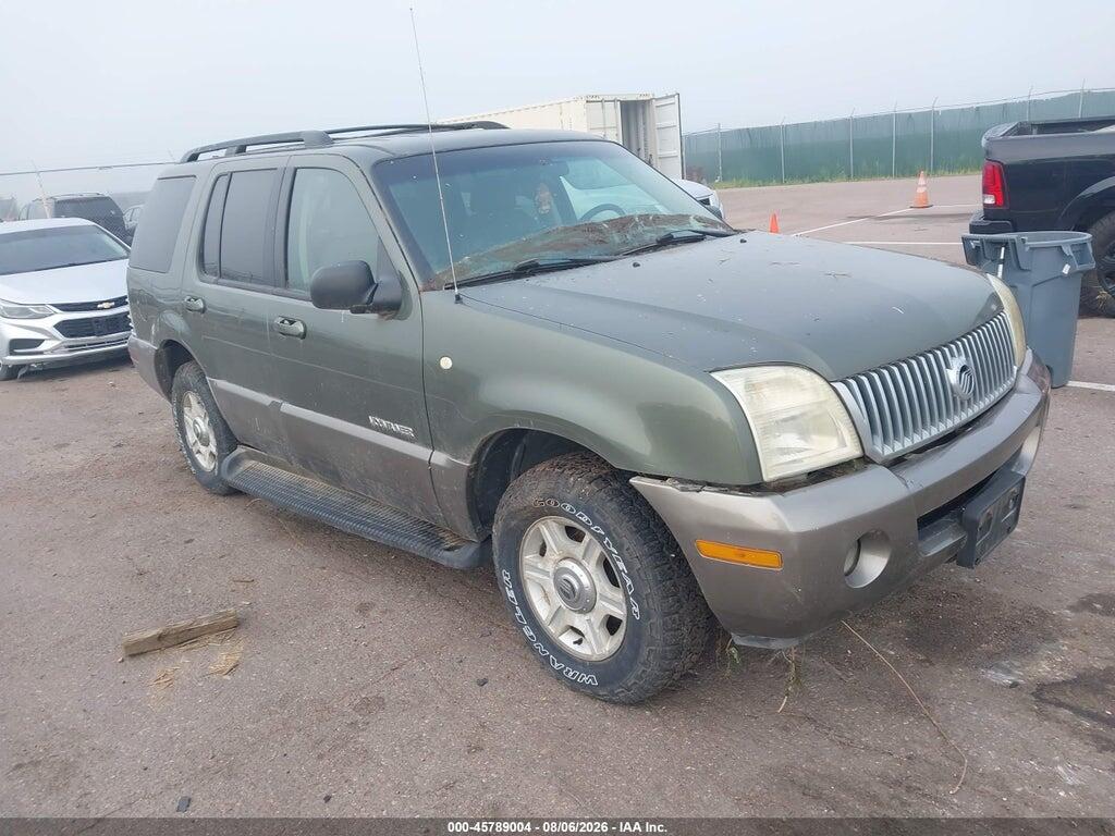2002 MERCURY MOUNTAINEER 4M2ZU86E82ZJ23339