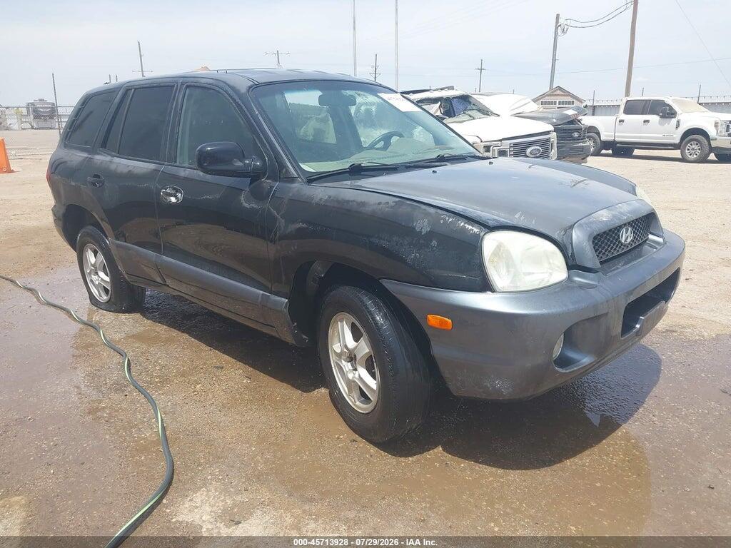 KM8SC13E63U538529 2003 HYUNDAI SANTA FE photo no. 1