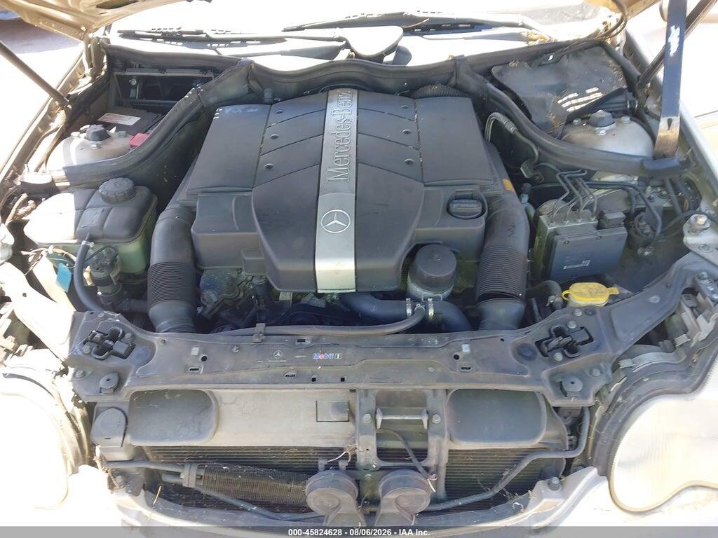 WDBRF81J33F383542 2003 MERCEDES-BENZ C 240 photo no. 10