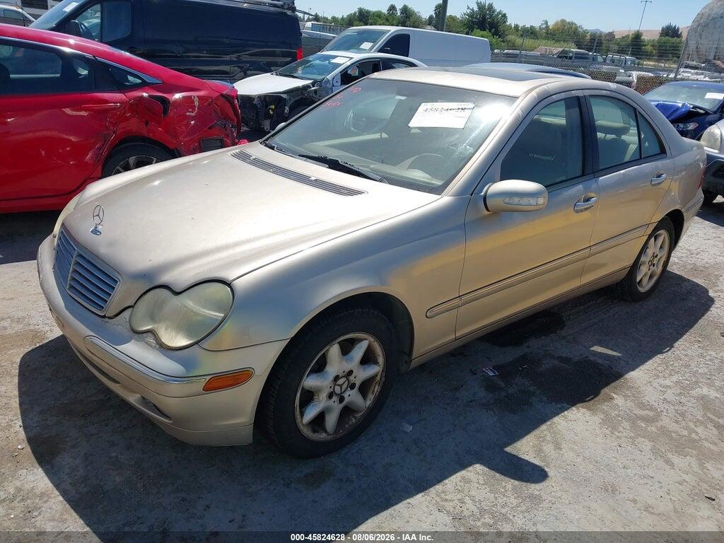 WDBRF81J33F383542 2003 MERCEDES-BENZ C 240 photo no. 2