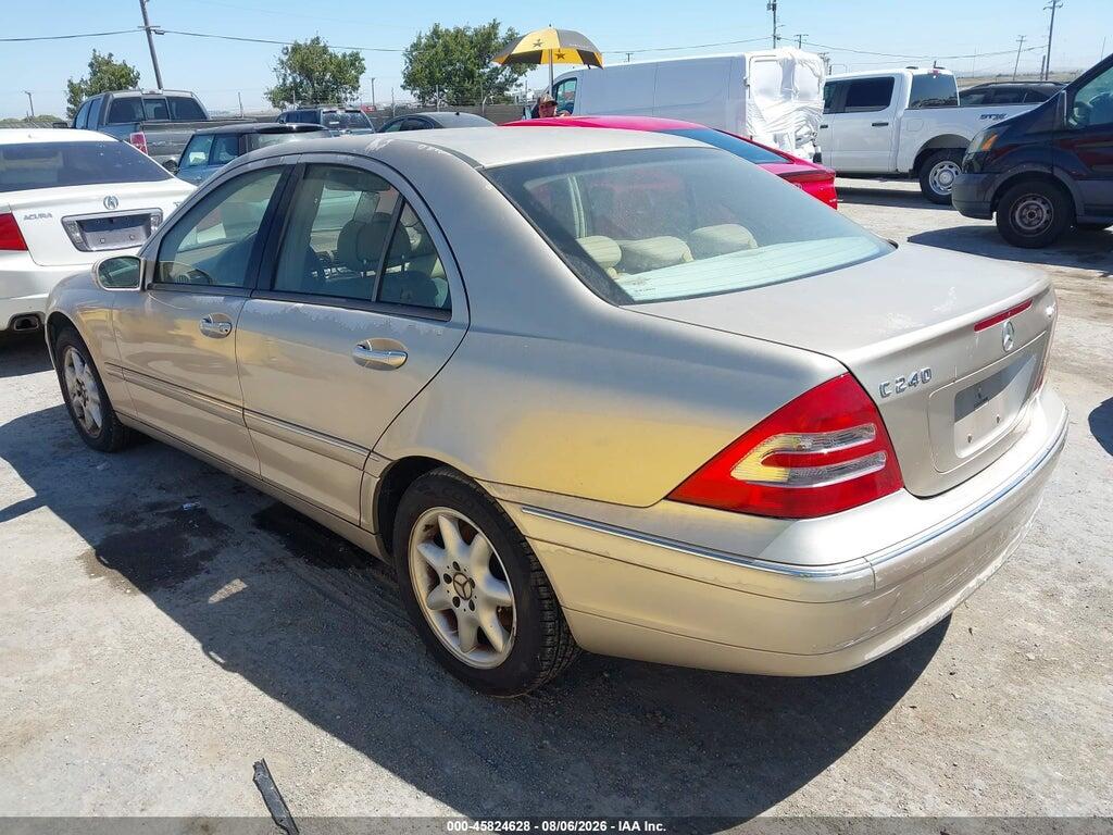 WDBRF81J33F383542 2003 MERCEDES-BENZ C 240 photo no. 3