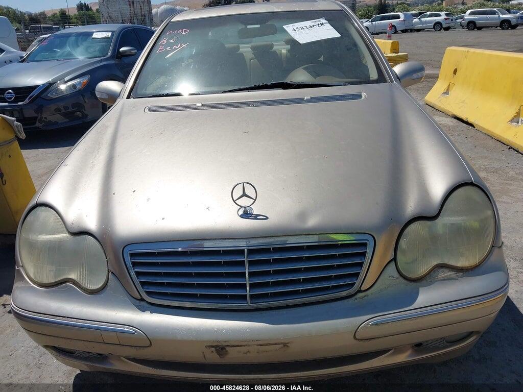 WDBRF81J33F383542 2003 MERCEDES-BENZ C 240 photo no. 6