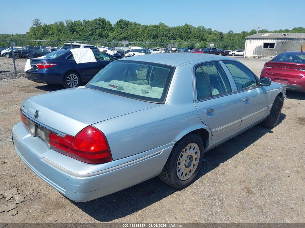 2MEFM74W93X688123 2003 MERCURY GRAND MARQUIS photo no. 4