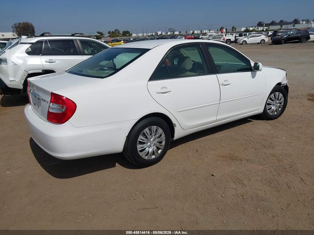 JTDBE32K630239129 2003 TOYOTA CAMRY photo no. 4